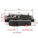 Quick Release Plate for Manfrotto 577 501 500AH 701HDV Aluminum Camera Trip