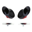 1x Pair Of Electric Horn Car Auto Vehicle Spare Siren Audio Loud Sound