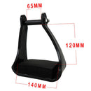 Pair Horse Riding Stirrups Tread Saddle-Mounted Safety  Tapered Equipment