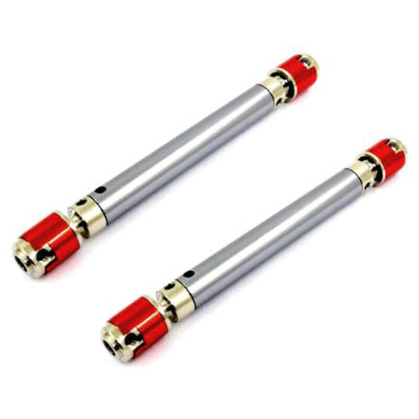 2PCS Metal CVD Drive Shaft 110-140mm for 1/10 RC Rock Crawler Axial SCX10 9SEAU