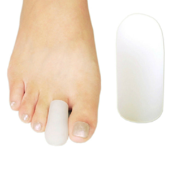 Pair Toe Protective Caps Sleeve for Valgus Bunion Pain Relief Blister Corns