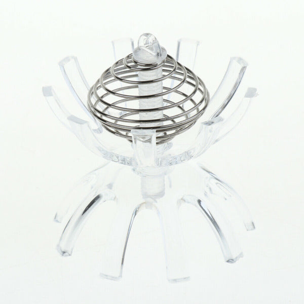 2pcs Feeding Basin for Dwarf Shrimps,Fish, Aquarium Invertebrates Clear Glass