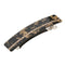 Acrylic Rhinestone Spring Snap Barrette Elegant French Hair Clip Ponytail Holder