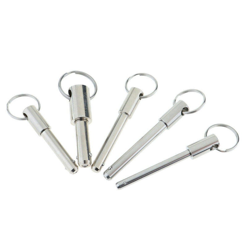 Zinc Plated Steel Quick Release Pin Ring Handle Ball Locking Pin 8mm-50mm