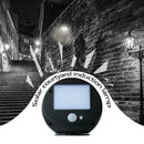 Waterproof LED Infrared Motion Solar Light Outdoor Garden Fence Wall Lamp