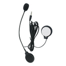 Motorcycle Helmet Headset with Mic 3.5mm Jack Wired MP3 Music Earphones A
