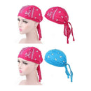 2pcs Sports Headwear Breathable Bandana Hat Cycling Running Beanie Bike Mot J3O1