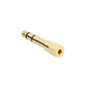 6.35mm 1/4" Inch Stereo Male Plug To 3.5mm Female Socket Mini Jack Adaptor