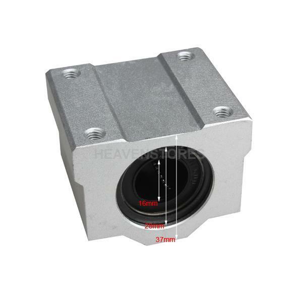 16 mm SC16UU Linear Ball Bearing Slider Slide CNC Bushing For Replacemen  hv2n