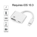 Lighting to USB Camera Adapter Lighting to USB 3.0 Cable Female Best OTG B7 T4E5