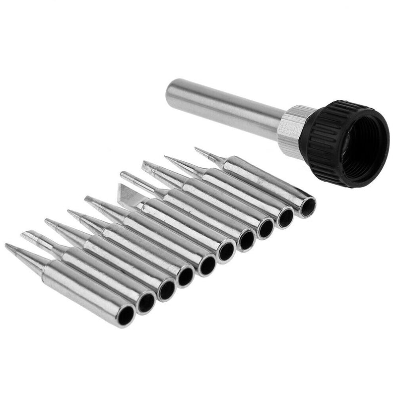 11pcs /lot 900M-T Lead-free Iron Tip for 936 SAIKE ATTEN AOYUE KADA YIHUA A