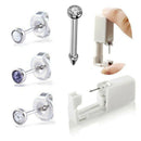 Disposable Easy Sterile Nose Piercing Gun Unit Piercing Nose Stud Ring Tool New