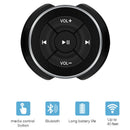Wireless Bluetooth Remote Control Car Steering Wheel Motorcycle Bike Handle L6A3