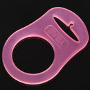 Silicone pacifier clip Ring Tie of Random Color L3E3