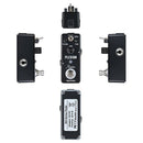 Rowin Plexion Distortion Pedal for Guitar and Bass with Bright and Normal M