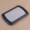 Black Car Clip On Sun Visor Vanity Mirror Sun-shading Cosmetic Mirror Portable