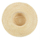 Women Classical Wheat Straw Hat Summer Cap Large Wide Brim Sun Hat Elegant