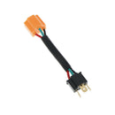 H4 headlight bulb ceramic socket plug connector wiring harness MO