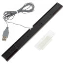 Wired Infrared Ultra Sensor Bar Extended Play Range for Nintendo Wii Control