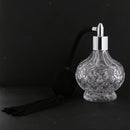 Retro Crystal Clear Glass Perfume Bottle Atomizer Refillable Fragrance Scent