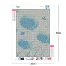 5D DIY Full Drill Square Diamond Painting Dandelion Cross Stitch Mosaic Kit