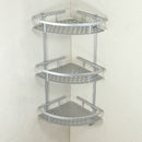 Bathroom Accessories Space Aluminum Shower Caddy Wire Basket Storage Shelves M3C