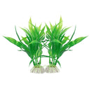 Water Grass Green Plant Ornament 15cm For Aquarium Fish Tank Artificial Supplys