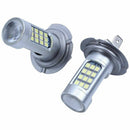 2 Pieces Aluminum Alloy 12V - 24V 10W H7 H7 42SMD 2835 High Power Bulb LED  J9P9