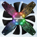 4Pin RGB Chassis Cooling Fan Quiet Frameless Cooler for Desktop Computer 120mm