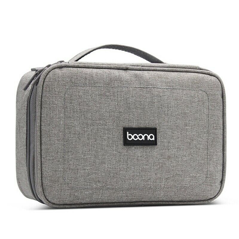 baona Portable Travel Case Cable Organizer Clips Electronic Accessories Sto C4K7
