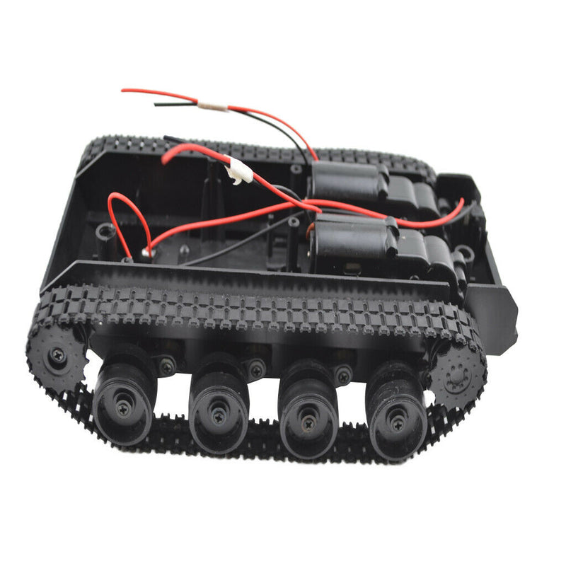 Car Chassis For    Diy Maker Kit Light Shock Absorbing Tank Chassis