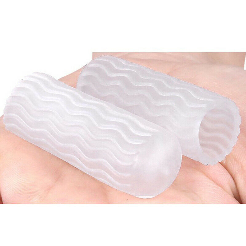 1Pair Silicone Finger Toe Protector Separator Foot Remover Pain Relief Care T Gw