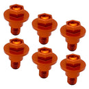 6X Aluminum Motorcycle Front Fork Guard Bolts Screws for  FREERIDE 250R 14-17