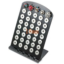 Snap Jewelry Button Display Acrylic Board Organizer Stand for 18mm Size Snap