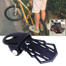 Board Peg Mountain Bikes Folding Multifunctional Foot Rest Rear Back Seat