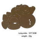 DIY Metal Stencil Snowman Scrapbook Embossing Cutting Die Paper Cutter Gift