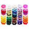 50pcs Velvet Scrunchies Women Elastic Hairband Hair Rings Ponytail Holder