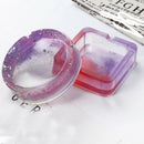 Transparent Silicone Round Square Ashtray Mould Mould Square Diy Epoxy Jewe