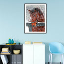 5D DIY Full Drill Diamond Painting Horse Cross Stitch Embroidery (B251)