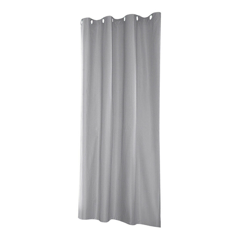 Thicken Fabric Outdoor Curtain Waterproof  Divider Blackout Gray_54x108inch