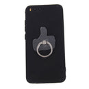 Universal transparent mobile phone finger ring holder stand random