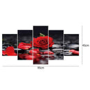 Rose 5D DIY Full Drill Diamond Painting Crafts 5-pictures Combination Kits