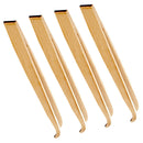 4 Pcs Reptiles Feeder Tweezer Terrarium Clamp Feeding Tongs Tool