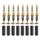 8Universal 3.5mm Audio Radio Male Plug MP4 Headset