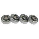 4 Pcs Wheelchair Front Caster Wheel Bearings Replacements, 0.9 inch Diameter