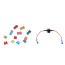 Brand New Durable 27x Mini Fuse Assortment Kits for Car & Fuse Holder Wire