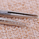 6pcs Split Head Mandrel Handle Holding Abrasive Sandpaper Clips Shank Tool 3Size