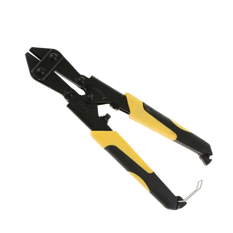 8" Heavy Duty Mini  Cutter Steel Wire Rebar Cutting Tool W/ Soft Grip