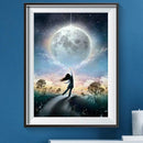 5D DIY Full Drill Diamond Painting Girl Embroidery Craft Kit Home Wall Arts