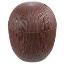 12Pcs Coconut Drink Cups With Flower Straws Fruit Shape Fun Drink Cups For
